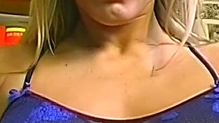 Blonde Babe's Kinky Vacuum Fetish Orgasm in Library