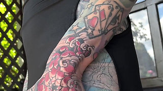 No Panties Surprise Reveal