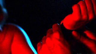 Close up fuck girl in big cock