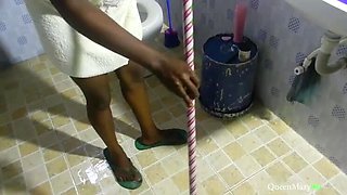 Blind MILF Gets Creamed by Best Friend's Son - Big Black Pussy Fucked Hard