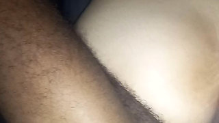 Cuckold husband leaves his wife alone with bbc fucking in the car and the outside waiting