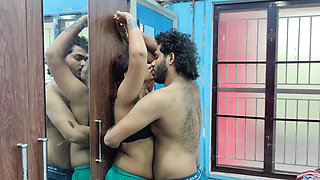 Navel Suck with Lip Lock in Innner Wears Only
