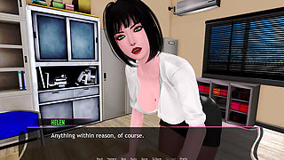 Murmur 2 - Goddess of D. Giving Handjob to Adam Till He Cum