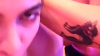 Desperate Roommate Has Double Blowjob Facial Cum