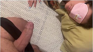 I Wake Up My Stepsister And She Have Done Me A Magic Blowjob & ( Deepthroat)