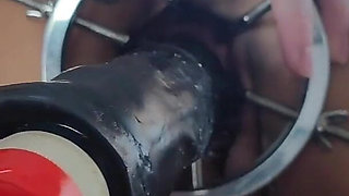 My Girlfriend Dilating My Wife's Vagina so She Can Get Fucked in the Ass.