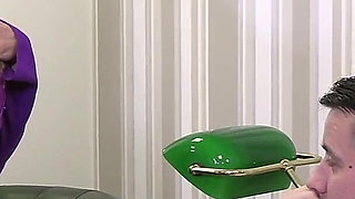 Hot MILF Fucks Young Guy in Office