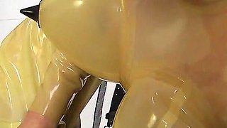 Connected to My Piss Bag and Milked by the Machine