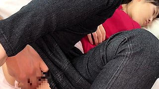 Great close up in japanese teen blowjob pov