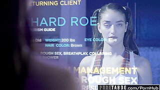 Emotional Charles and Emily's hard sexsmall tits action
