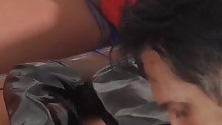 White Black Teen Princess Boot Licking! a Slave Bobby Has to Clean the Boots of Ebony Pearl Keysha