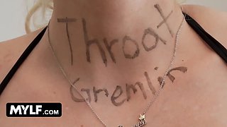 Freeuse milf - Big Assed chesty mylf Leya Falcon gets free-for-all used and throat screwed by young boner