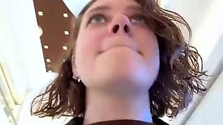 lucy-joy camwhore in public toilet