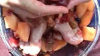 Amateur Foot Fetish Girlfriend Sucks and gives a Footjob