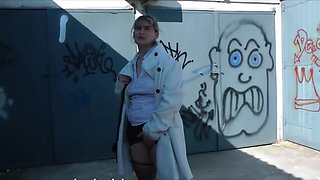 Mature French woman cheating on her cuckold husband and fucked by a big black cock