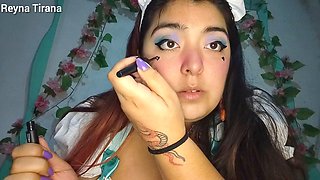 Makeup and anal slut training tutorial with Reyna Tirana