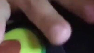 The Charming Porn Actress Yuliethgomez in a Swimsuit While Touching Her Wet Vagina