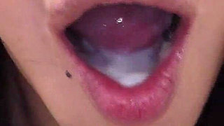 Couple Is Foot Fetish and Cum Swallowing Blowjob in POV