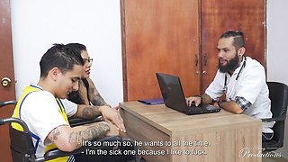 Delicate lass at cuckold trailer