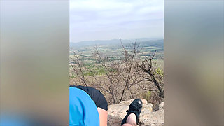 Homemade Amateur Couple Blowjob & Fucking Outdoor Compilation: Nature Sex with Creampie