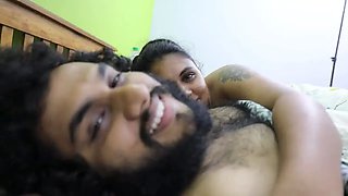 Cuckold husband sex with wife while his friend recording video