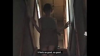 Asian Wife Cheats on Husband - Blowjob and Kissing - English Subtitles