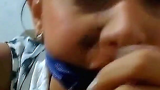 Eva in: Cleave Gagged 19 Year-old Slut Jerks You off and Gets Cum on Face (and She Didn't Enjoy It)