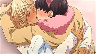 Sexy tanned gyaru loves to fuck her quiet plain friend in a bear suit