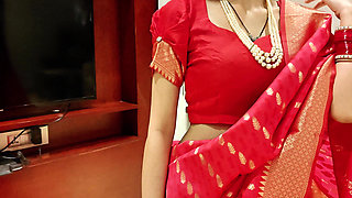 Desi Indian Newly Married Bhabhi Can't Control Her Emotions and Convinced Him to Sex with His Own Bhabhi.