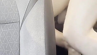 Romantic Car Sex with Asian Teen and Big Creampie