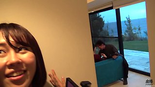 Japanese Female Employee Filming JAV Directors Filming Their Own Movies