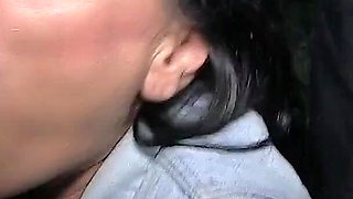 Wild Brunette MILF Loves to Suck off Multiple Strangers When She Goes Dogging