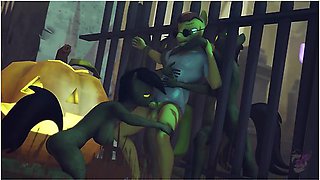 Car Toon And My Little Pony In Halloween Compilation - Zombies, Witches And Ghost!