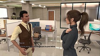 Corporate culture: gorgeous woman shares her sexy stories in the first episode