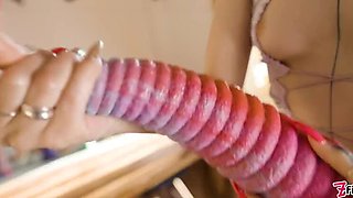 Heavily Tattooed Girls Extreme Anal with Toys and ATM - Anuskatzz, Eden Ivy, Lily Lu