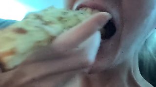 Czech amateur bangs outdoor pov