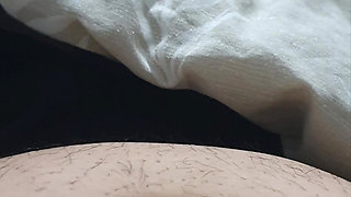 Step mom without shame pulled out step son dick in erection for a handjob