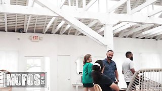 Big tits clip with wild Johnny Love and Nicole Rae from Mofos