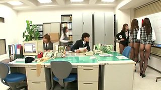Exotic Japanese whore Sae Aihara, Imai Natsumi, Megumi Shino in Amazing Cunnilingus, Facial JAV movie