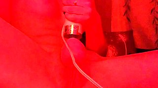 Teen Slut Seduces with Strip Tease and Panty Stuffing