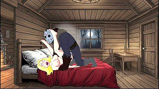 Halloween sex, outdoor, bluechew