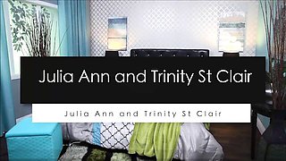 Winning Julia Ann and Trinity st Clair's dildo clip