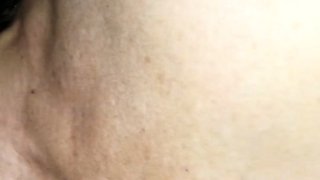 Interracial blowjob my wife front me