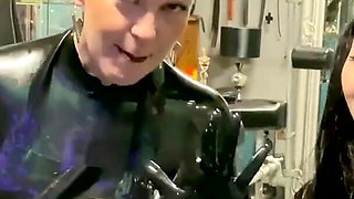 Dominant nurses give you prostate examination