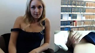 amateur blonde solo webcam