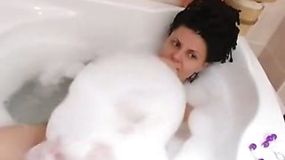 Husband films his wife taking a bath ends up with some