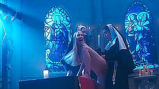 Corrupted Convent Riding - Kyoko Shelena Futa Sex - Nata Gold