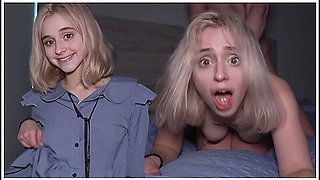 From innocent to wild—submissive girl’s eye-rolling orgasm