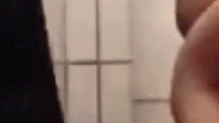 Fucking a Co-worker in the Bathroom