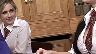After class it's time to masturbate in class